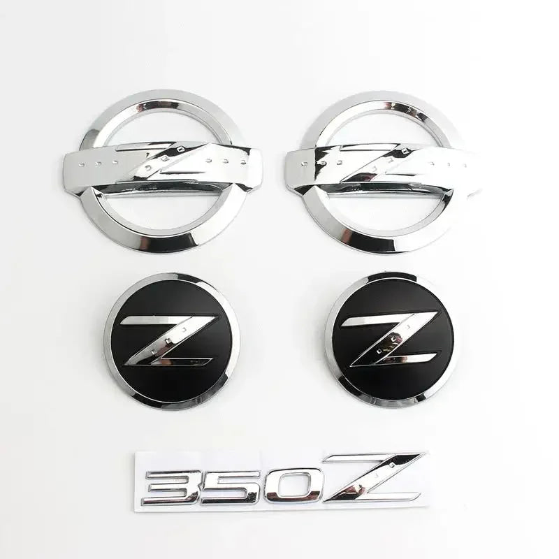 Car Rear Trunk Side Emblem Sticker for Nissan Z Logo 350Z 370Z X-Trail Qashqai Tiida Teana NV200 NP300 Sentra Altima Versa T32
