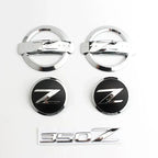 Car Rear Trunk Side Emblem Sticker for Nissan Z Logo 350Z 370Z X-Trail Qashqai Tiida Teana NV200 NP300 Sentra Altima Versa T32