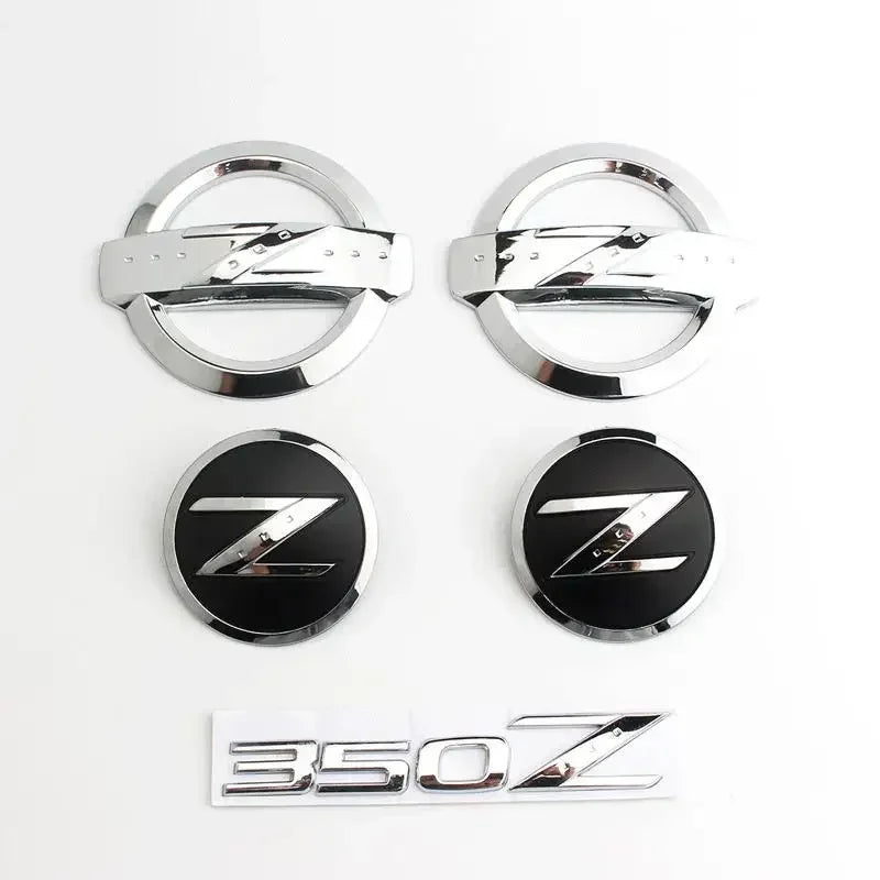 Car Rear Trunk Side Emblem Sticker for Nissan Z Logo 350Z 370Z X-Trail Qashqai Tiida Teana NV200 NP300 Sentra Altima Versa T32
