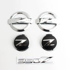 Car Rear Trunk Side Emblem Sticker for Nissan Z Logo 350Z 370Z X-Trail Qashqai Tiida Teana NV200 NP300 Sentra Altima Versa T32