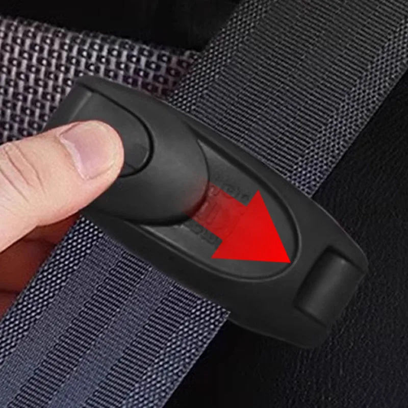 1/4pcs Car Seat Belt Buckle Clip Seatbelt Stopper Adjuster Clip To Relax Shoulder Neck Car Strap Clips Car Accessories