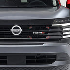 1Pcs Nismo Car Front Grille Car Emblem Badge Sticker Rear Trunk Decals for Nissan Nismo 370Z GTR Almera Tiida Juke Qashqai 350Z