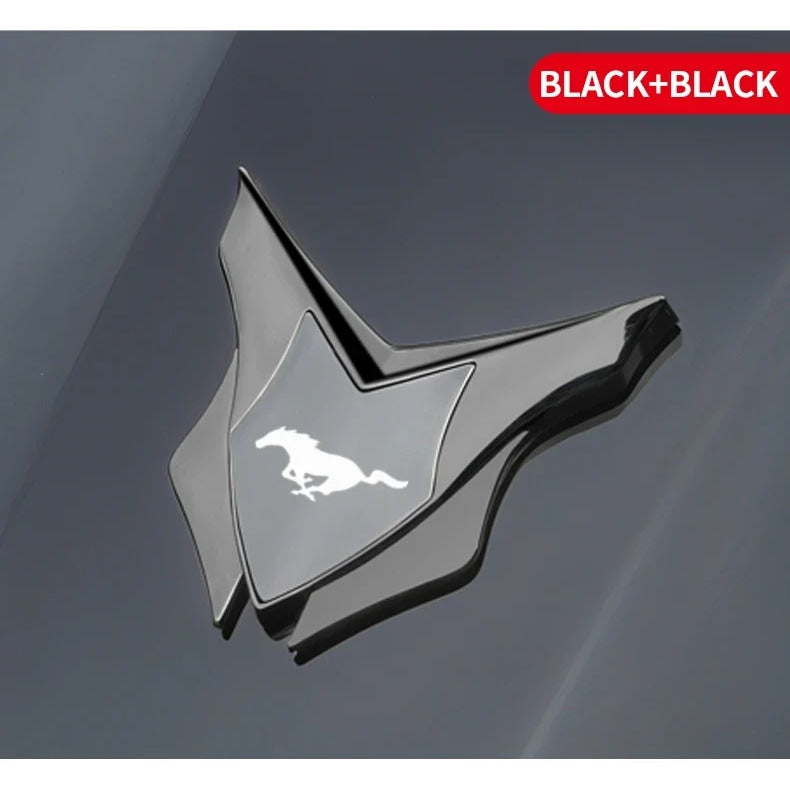 3D Meta Car Sticker Auto Door Trunk Car Body Shield Emblem Protective Sticker For Ford Mustang GT SHELBY Auto Accessories