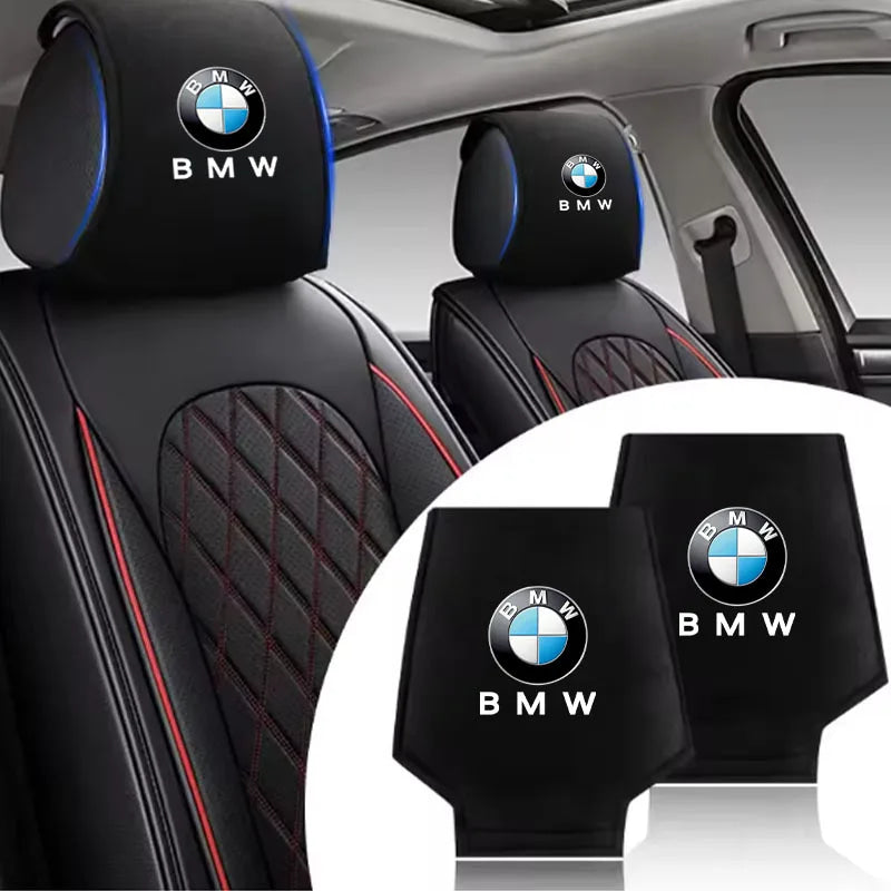 Car Seat Headrest Pillow Cover Pillow Pad Styling Pillows Cover Sticker For BMW M e46 e90 e60 f30 f10 e39 e36 g20 g30 f20 e87