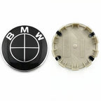 For BMW M X1 X3 X5 X6 X7 1 3 4 5 6 7 Series E36 E39 E46 E60 E90 4pcs 68mm 56mm Car Cover Wheel Hub Center Caps Badge Logo Emblem