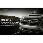 Front Grille Grill Compatible With 2012 2013 2014 2015 Toyota Tacoma Pickup Truck TRD Style Front Bumper Mesh Grill Assembly