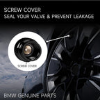 QMM-8685 Car Aluminum Wheel Tire Valve Stem Caps Airtight Covers For BMW M 50th Anniversary Celebration E46 E90 E60 F30 E39 E36