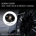 QMM-8685 Car Aluminum Wheel Tire Valve Stem Caps Airtight Covers For BMW M 50th Anniversary Celebration E46 E90 E60 F30 E39 E36