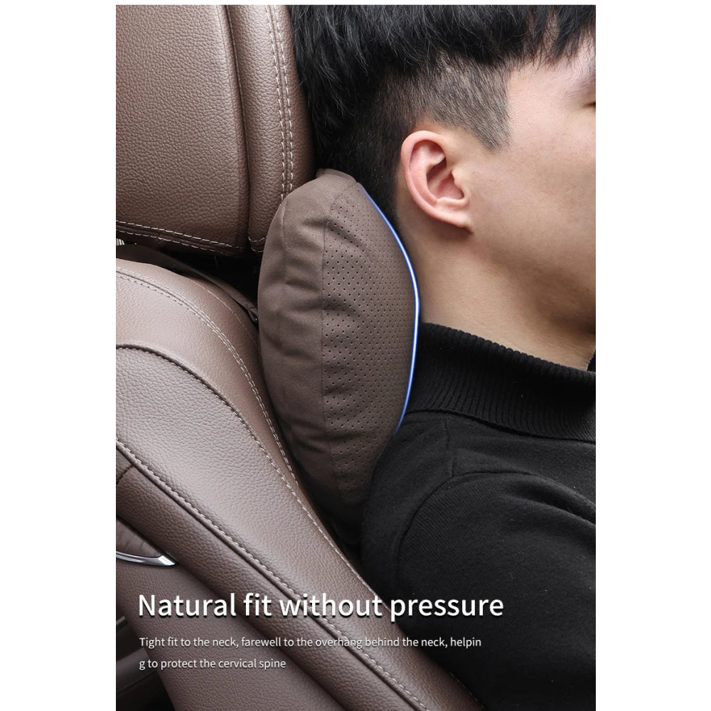 For Ford STline Focus Mondeo Explorer Edge Fiesta Fusion Kuga Escape Auto Headrest Neck Support Lumbar Cushion Soft Neck Pillow