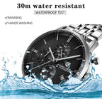 Pagani Design Fashion Luxury Men's Quartz Chronograph Watch Japan VK67 Movement Leather Strap Large Calendar PD-2720K reloj