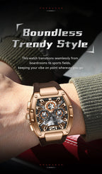 POEDAGAR Fashion Military Men's Watches Luminous Waterproof Date Sports Male Clock Chronograph Silicone Quartz Luxury Wristwatch