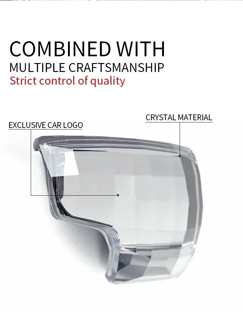 Audi Crystal Gear Shift Handle Head Lever A6 C8 A6L RS7 A7 Q8 S8 SQ8 Q7 RS6 A8L A4 A4L Q5L RS4 RS5 A5 S4 S5 SQ5