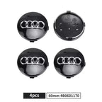 Modification Car Part Wheel Center Hup Caps Cover for Audi A6 S3 S4 Q3 Q5 Q5L A4 A6L A7 A8 A3 A5  Raplace Accessories