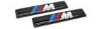 Metal Car Door Side Label Stickers for BMW M Power Performance M3 M5 Personalized Modification Stickers Auto Accessories