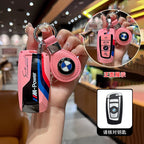 M-Power Logo Car Key Case Cover For BMW 530i 550i 320i 1 2 3 4 5 Series 118i 225i M240i F20 F21 F30 F31 F25 F01 F02 Accessories
