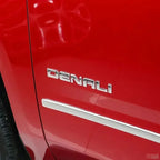 3D ABS DENALI Logo Rear Boot Trunk Side Fender Emblem Badge Sticker Decals Car Styling Accessories For Chevrolet SIERRA Ford GMC