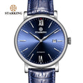 STARKING Sapphire 8215 Automatic Watch Fashion Sports Business Casual Wristwatch Waterproof Wear-resistant Watch Gifts for Men