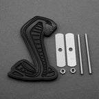 For Ford Focus SVT GT350 R GT500﻿ 3D Metal Snake Cobra Car Front Grille center grid Badge Emblem Side Fender Rear Trunk Sticker