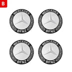 56mm 60mm 65mm 75mm Car Wheel Center Hub Caps Cover Rim Exterior Sticker For Mercedes Benz A B C E Class GLC GLK GLE GLA CLA GLB
