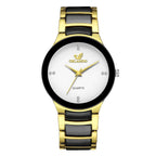 ORLANDO Men Luxury Watches New Arrived Cool Black Gold Quartz Steel Wristwatch Exquisite Masculino Relogio Fashion Clock