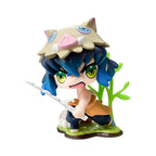 Demon Slayer Tanjiro Kamado Nezuko anime cartoon figure blind box creative personalized statue model ornament surprise gift box