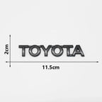 3D ABS TOYOTA Emblem Badge Car Sticker Car Trunk Sticker For Toyota Chr Corolla Camry Yaris Hilux Prius Avensis Auris Prado TRD