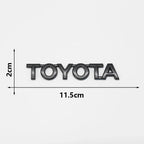 3D ABS TOYOTA Emblem Badge Car Sticker Car Trunk Sticker For Toyota Chr Corolla Camry Yaris Hilux Prius Avensis Auris Prado TRD