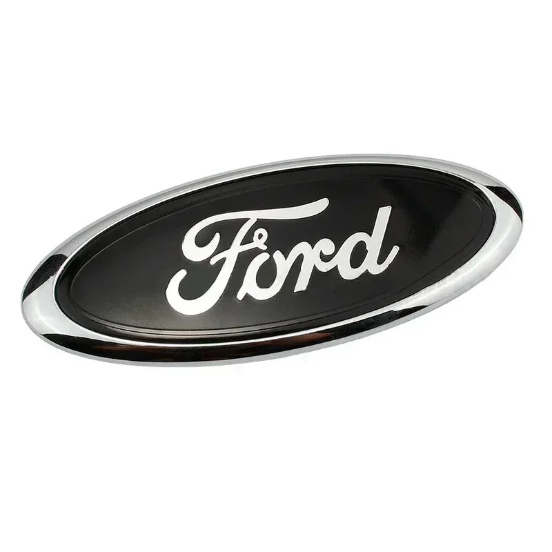 ABS Car Rear Trunk Sticker Front Hood Emblem for Ford Fusion Ranger Escape Fiesta Explorer Focus Bronco Mondeo Transit