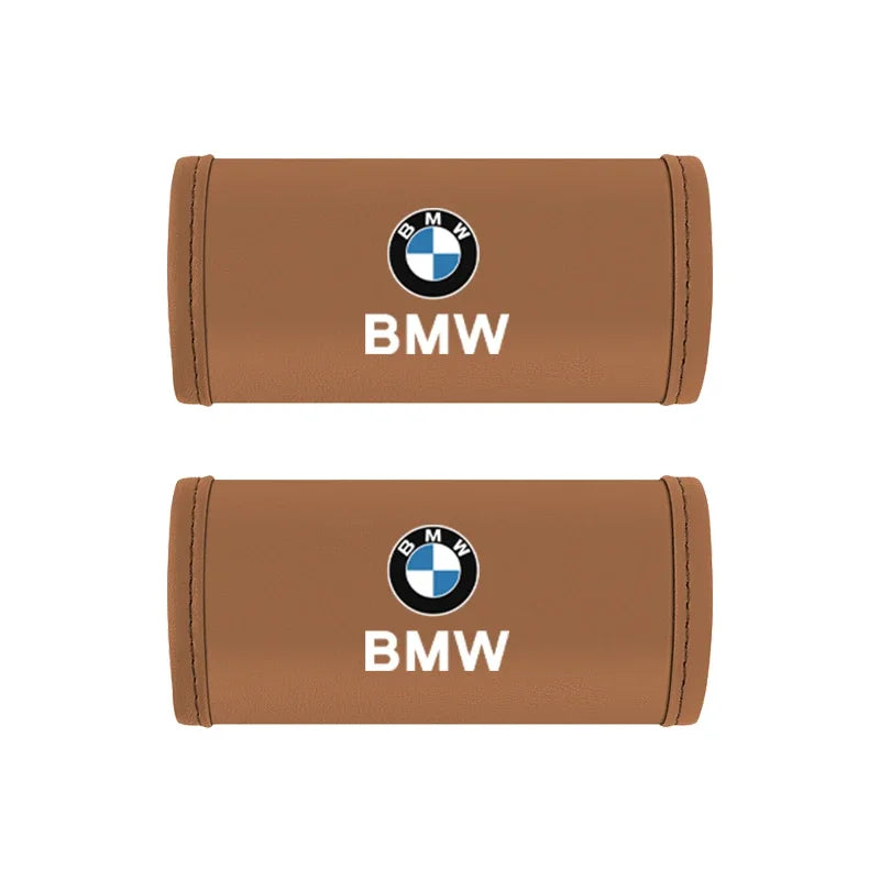 Leather Car Interior Roof Grab Handle Cover For BMW X1 X2 X3 X5 X4 X6 X7 G30 G20 G32 G11 G12 F40 F30 F20 F10 F34 F07 F44 Sticker