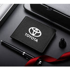 Auto Driver License Cover Suede Anti-Fur Car Driving Documents Case Credit Card Holder For Toyota C-hr Prado Rav4 Yaris Hilux