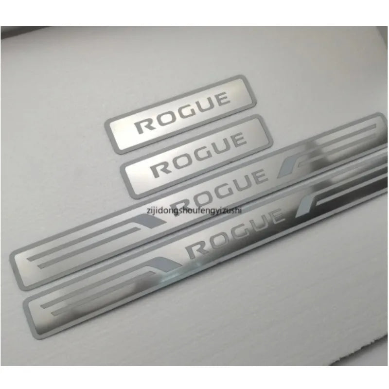 For Nissan ROGUE 2014 2015 2016 2017 2018 2019 2020 2021 Stainless Steel Door Sill Scuff Plate Welcome pedal Car Accessories