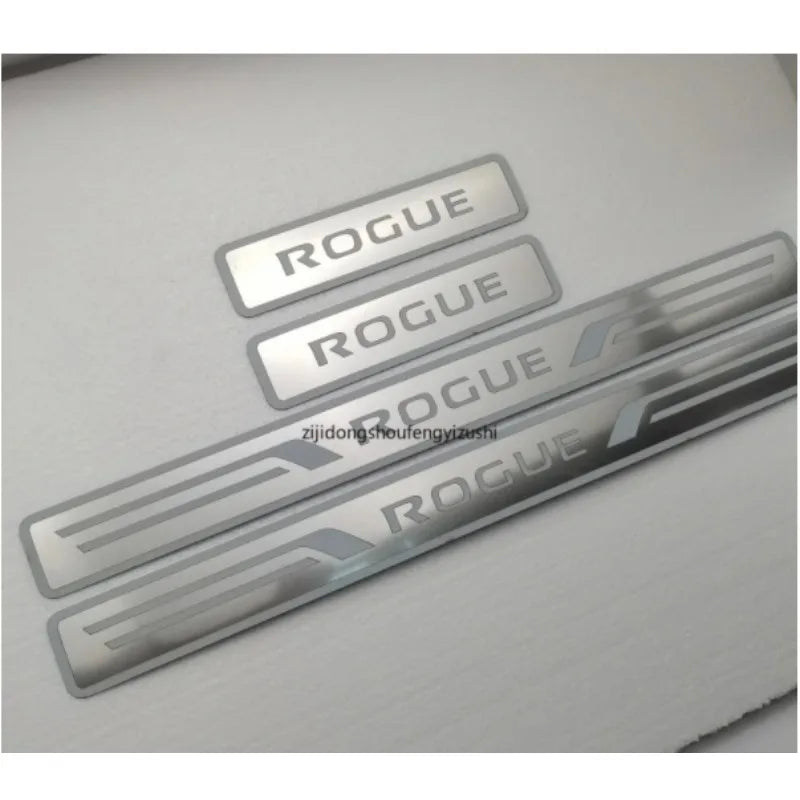 For Nissan ROGUE 2014 2015 2016 2017 2018 2019 2020 2021 Stainless Steel Door Sill Scuff Plate Welcome pedal Car Accessories