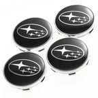 4PCS 60mm Car Wheel Center Covers Tire Hub Caps Emblem for Subaru XV WRC WRX BRZ FORESTER TRIBECA IMPREZA LEGACY OUTBACK STI