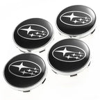 4PCS 60mm Car Wheel Center Covers Tire Hub Caps Emblem for Subaru XV WRC WRX BRZ FORESTER TRIBECA IMPREZA LEGACY OUTBACK STI