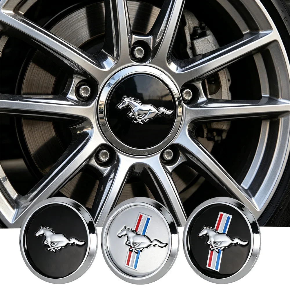 4Pcs 68mm Original Car Wheel Center Hub Caps Covers Hubcap accessories For Ford Focus Mustang Fiesta Mondeo Kuga Transit Escape