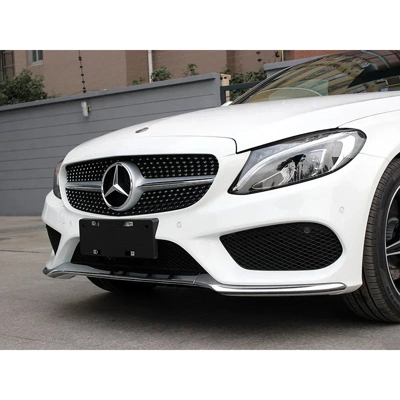 3D Car Grill Emblem Star Badge Front Grill Logo Mercedes Benz AMG W204 W205 W213 W253 GLC GLE Interior Mouldings QB-SX-BENZ VVZ