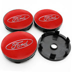 4Pcs 56mm 60mm 54mm Car Wheel Center Hub Cap Rim Cover Stickers For Ford Focus Mondeo Edge Ecosport Ranger Fiesta Fusion Kuga