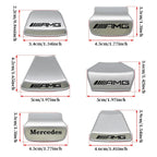 3D ABS Car Steering Wheel Emblem Sticker Badge For Mercedes Benz AMG W205 W206 W177 W168 W108 AMG W176 W204 W212 Accessories