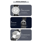 Casio Watch for Men Simple Minimalist Business Style Fashionable Design Water Resistant Quartz Movement MTP-V001