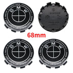 4Pcs 56mm 68mm Carbon Fiber Wheel Center Hub Caps 50th Anniversary Emblem for BMW M Power X5 E46 E90 F10 F30 G20
