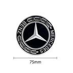 4PCS 75mm Car Wheel Center Hub Caps Cover for Mercedes Benz B/C/E/S Class A Class C200L GLC GLK CLA Accessories