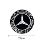 4PCS 75mm Car Wheel Center Hub Caps Cover for Mercedes Benz B/C/E/S Class A Class C200L GLC GLK CLA Accessories