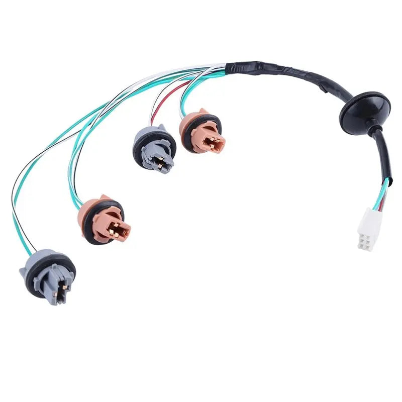 T38C-For Toyota Supra 3.0L 1997-1998 2 Pieces Rear Tail Light Wiring Harness Part Numbers 81555-14700, 8155514700