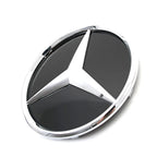 3D Front Grille Star Emblems Logo For Mercedes Benz C W205 A W177 S W217 SL CLA CLS GLA GLB Car Accessories