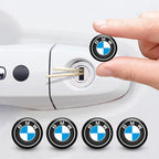 4pcs Car 20mm Door Keyhole Lock Protection Sticker Decor Decals For BMW X1 X2 X3 E46 E36 E34 F10 E90 F30 E60 F30 E53 E30 E92 E87