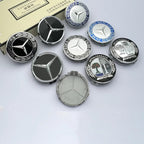 4pcs 75mm Car Wheel Center Caps For Mercedes Benz W203 W204 W205 W212 W213 W222 W223 X253 W176 W177 W117 C118 W166 W167 B/C/E/S