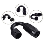 AN4/AN6/AN12 Swivel Hose End Fitting Adapter For Oil/Fuel/Gas Hose Line Oil Cool