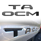 3D ABS Car Letters Sticker for Toyota Tundra Tacoma Pickup Truck Rear Tailgate Emblem Badge Decal Exterior Accessories