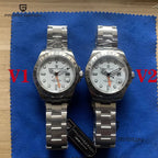 PAGANI Design 2025 nuevo Reloj GMT de 42MM, relojes mecánicos automáticos para Hombre, Reloj resistente al agua de acero inoxidable con zafiro, Reloj para Hombre