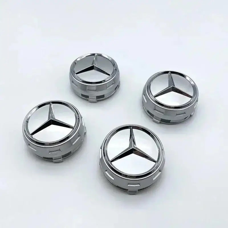 4PCS 75mm NEW Car Wheel Center Hub Caps Cover for Mercedes Benz AMG GLC GLK CLA W166 W163 W221 Interior Mouldings LGG-DA-BENZ